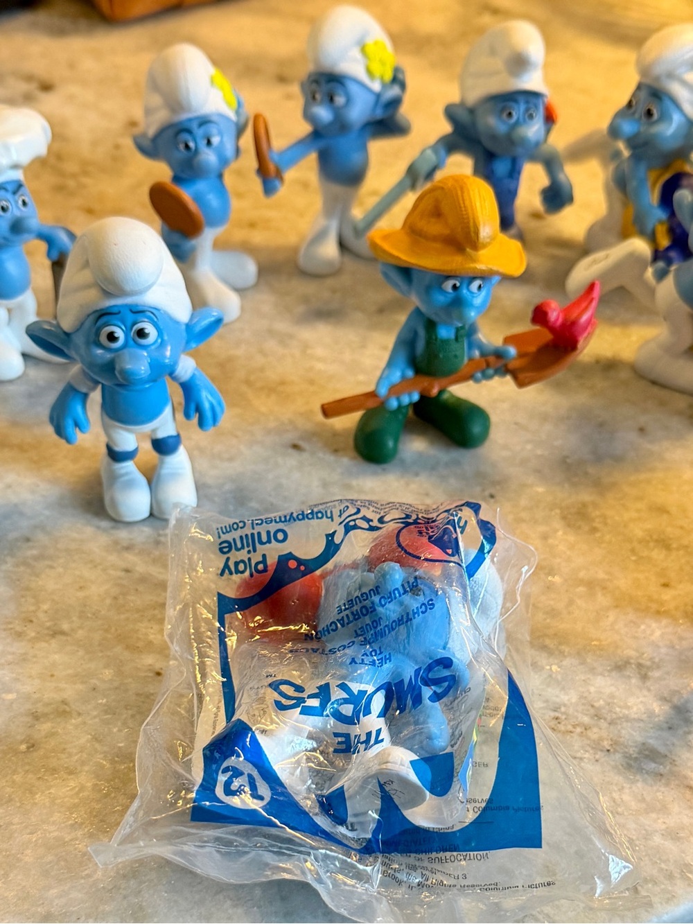 Smurfs McDonald's Happy Meal Toys from 2011